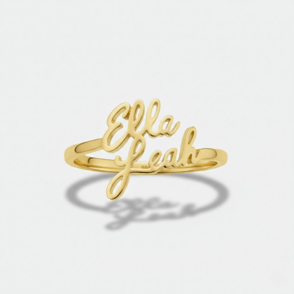 Personalized Name Ring